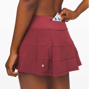 LULULEMON Pace Rival Skirt - Chianti (Size 4)